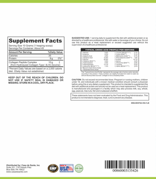 Collagen Peptides MD PhD Formulated Gut Friendly Low FODMAP