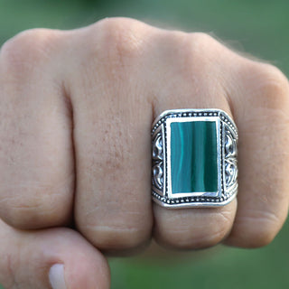 Malachite or Turquoise