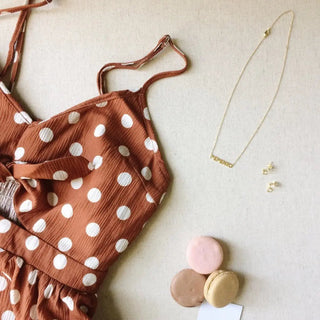 Memento Nameplate Necklace - Final Sale