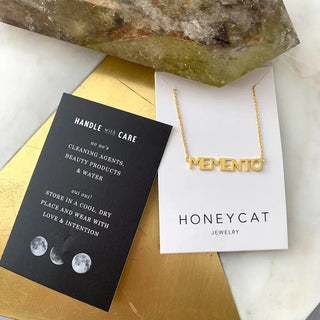 Memento Nameplate Necklace - Final Sale