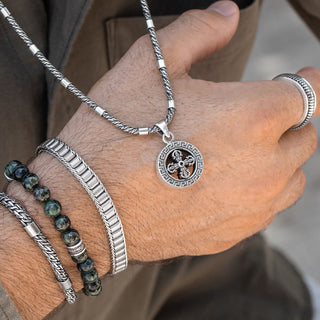 3D Silver Cross