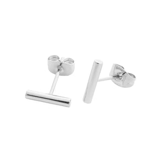Midi Round Bar Earrings
