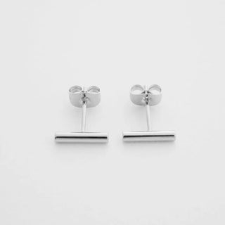 Midi Round Bar Earrings