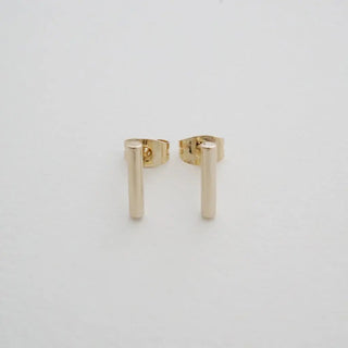 Midi Round Bar Earrings