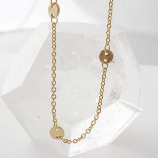 Milky Way Disc Chain Bracelet