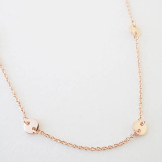 Milky Way Disc Chain Necklace