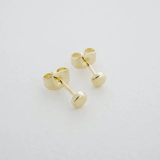 Mini Circle Stud Earrings