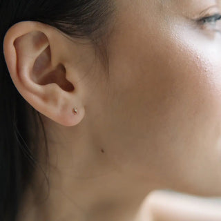 Mini Lightning Stud Earrings