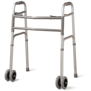 Drive Bariatric Aluminum Walker with Wheels
