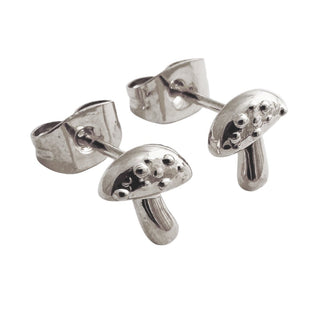 Mushroom Stud Earrings