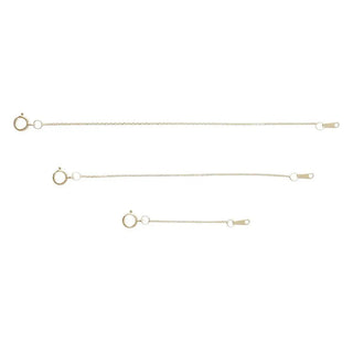 Necklace Extender, 14k Gold
