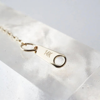Necklace Extender, 14k Gold