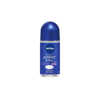 Nivea Protect & Care 48H 0% Alcohol Anti-Transpirant Roll-On Deodorant 50ml