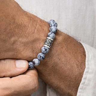 Snowflake Obsidian
