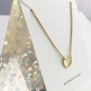 Open Heart Necklace - Final Sale