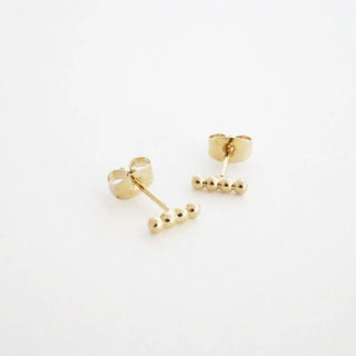 Paige Beaded Studs - Final Sale