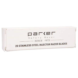 Parker Stainless Steel Injector Razor Blades 20 ct
