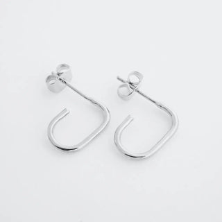 Paulette Oblong Hoops