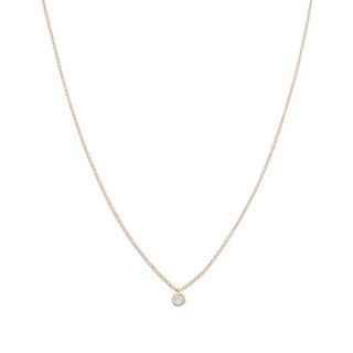 Petite Solitaire Necklace