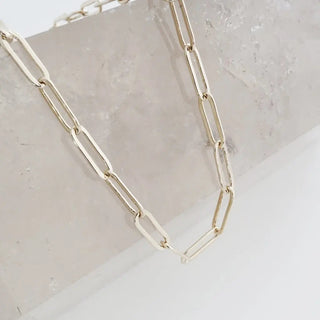 Piper Paperclip Chain Necklace