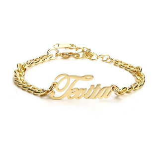 Custom Name Cuban Anklet/Bracelet