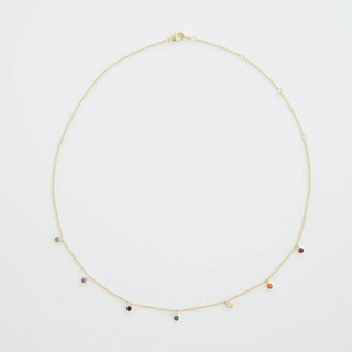 Rainbow Crystal Stardust Necklace