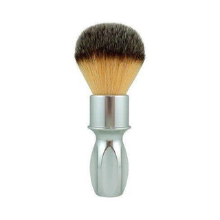 RazoRock 400 Plissoft Synthetic Shaving Brush - Silver Handle