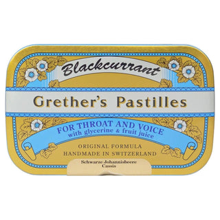 Grether's Pastilles Blackcurrant Sugarfree 2.125 Oz.