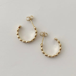 Rosa Ribbed Hoops