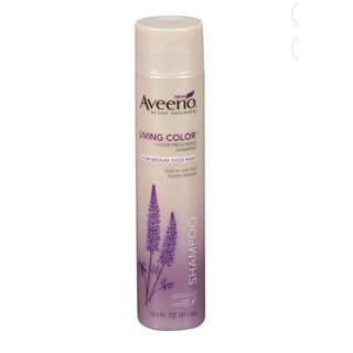 Aveeno Active Naturals Living Color Shampoo Color Preserving for Fine Hair 10.5 Oz