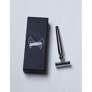 Barbedeaux Chrome Polished Safety Razor