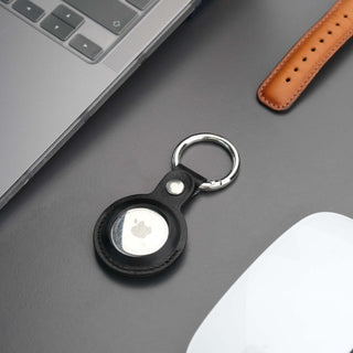 Saratoga Leather AirTag Holder