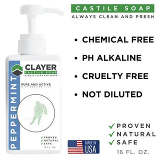 Organic Best Castile Soap - Hockey Players - 16 fl oz.