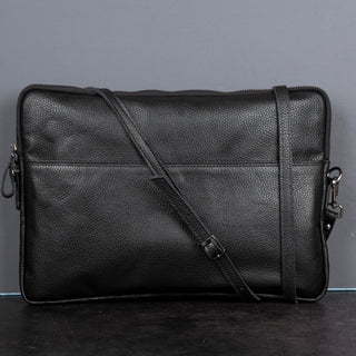 Seward Leather Laptop Bag with Shoulder Strap - MacBook Sleeve 14" & 16"