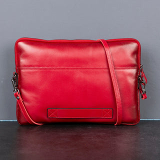 Seward Leather Laptop Bag with Shoulder Strap - MacBook Sleeve 14" & 16"