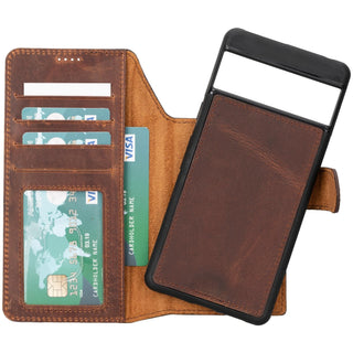 Sheridan Detachable Leather Google Pixel 8 Pro Wallet Case