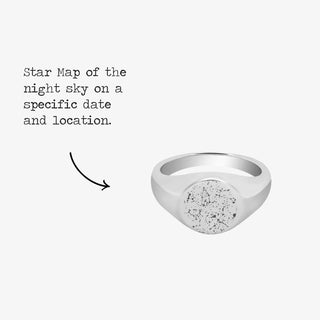 Custom Star Map Ring