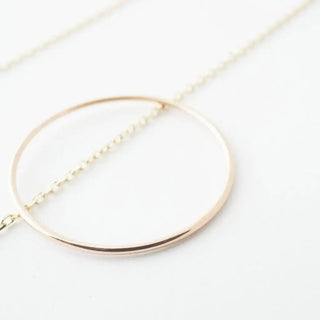 Skinny Stacking Ring, 14k Gold