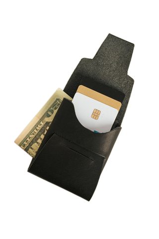 Johnny Wallet - Heavy Duty Black Essex