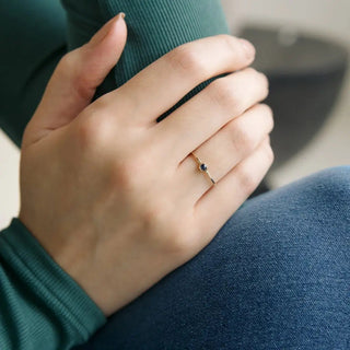 Solar Mood Ring (now available in gold vermeil!)