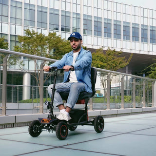 SuperHandy Mobility Scooter All-Terrain - Off-Road Design, 48V 2Ah Battery, 330lb Capacity