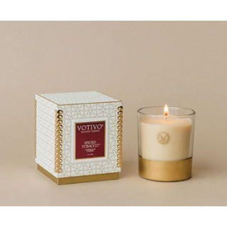 Votivo Aromatic Candle Spiced Tobacco 10oz