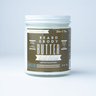 Tallow Man Beard + Body Butter Trio - Scented (9oz)