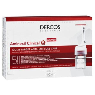 Vichy Dercos Aminexil Clinical 5 Women 21 Monodoses