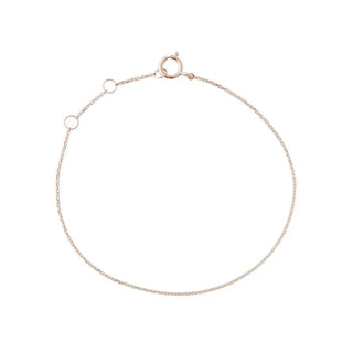 Whisper Thin Chain Bracelet, 14k Gold