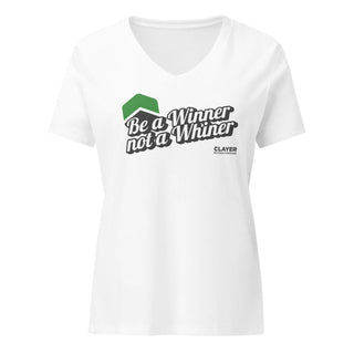 Be a winner not a whiner - Women’s relaxed v-neck t-shirt