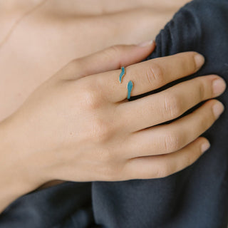 Wraparound Snake Ring - Final Sale