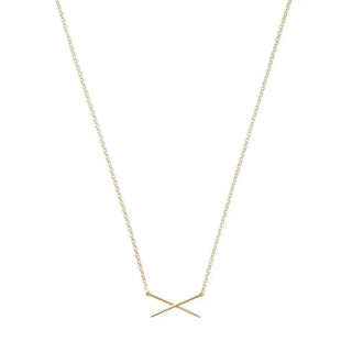 X Bar Necklace