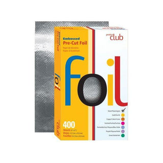 Product Club Embossed Pre-Cut Foil Silver 400 Count