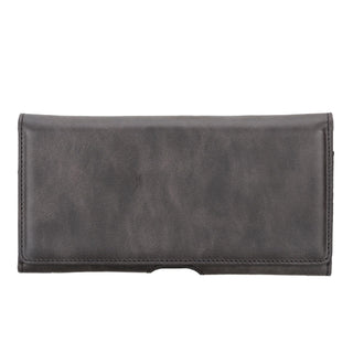 Yonkers Security Belt-Mounted Leather Phone Holster